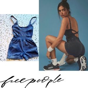 Free People Good Karma RUNSIE Navy NEW W/O TAGS